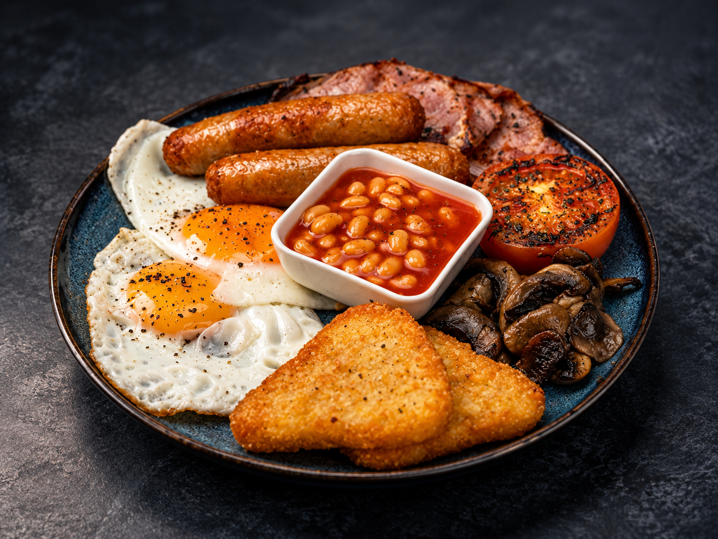 Full English Breakfast at The Kitchen Plymouth