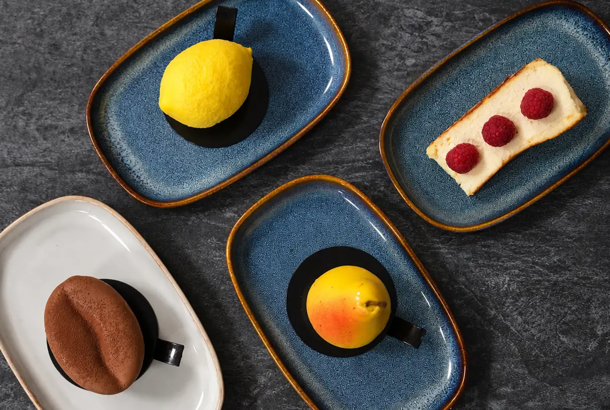 Handcrafted cakes and desserts by Piece of Cake at The Kitchen Plymouth